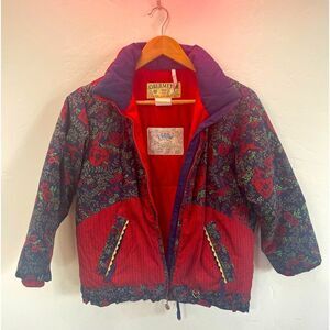 Vintage Obermeyer Hearts ❤️ Puffer Jacket